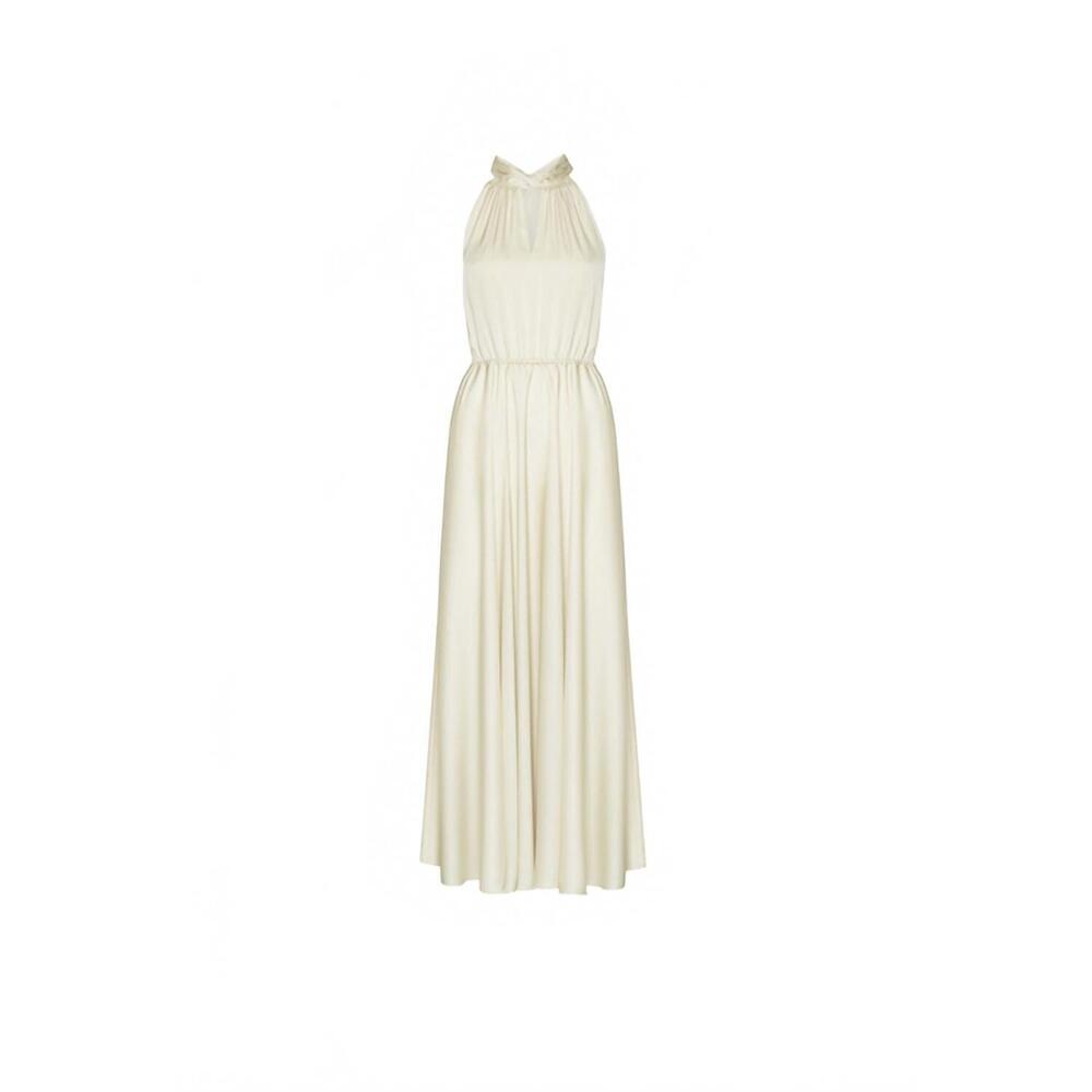 NEW KARMAMIA women's ava maxi dress in porcelain